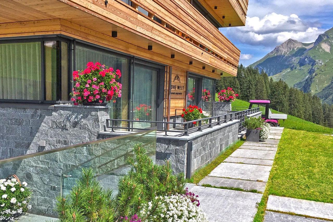 Chalet Hohe Welt - Luxury Apartments Лех ам Алберг Екстериор снимка