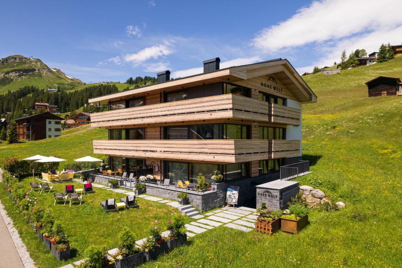 Chalet Hohe Welt - Luxury Apartments Лех ам Алберг Екстериор снимка
