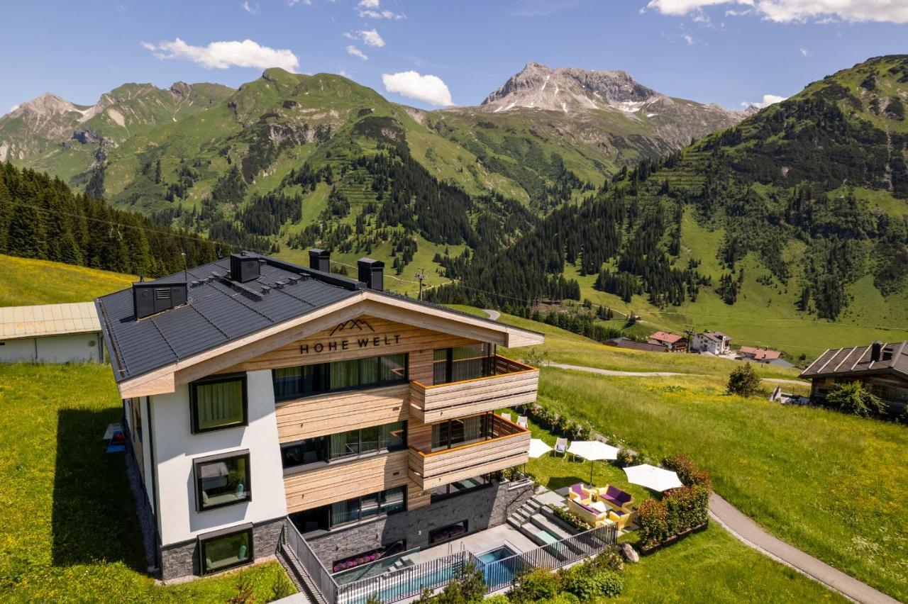 Chalet Hohe Welt - Luxury Apartments Лех ам Алберг Екстериор снимка