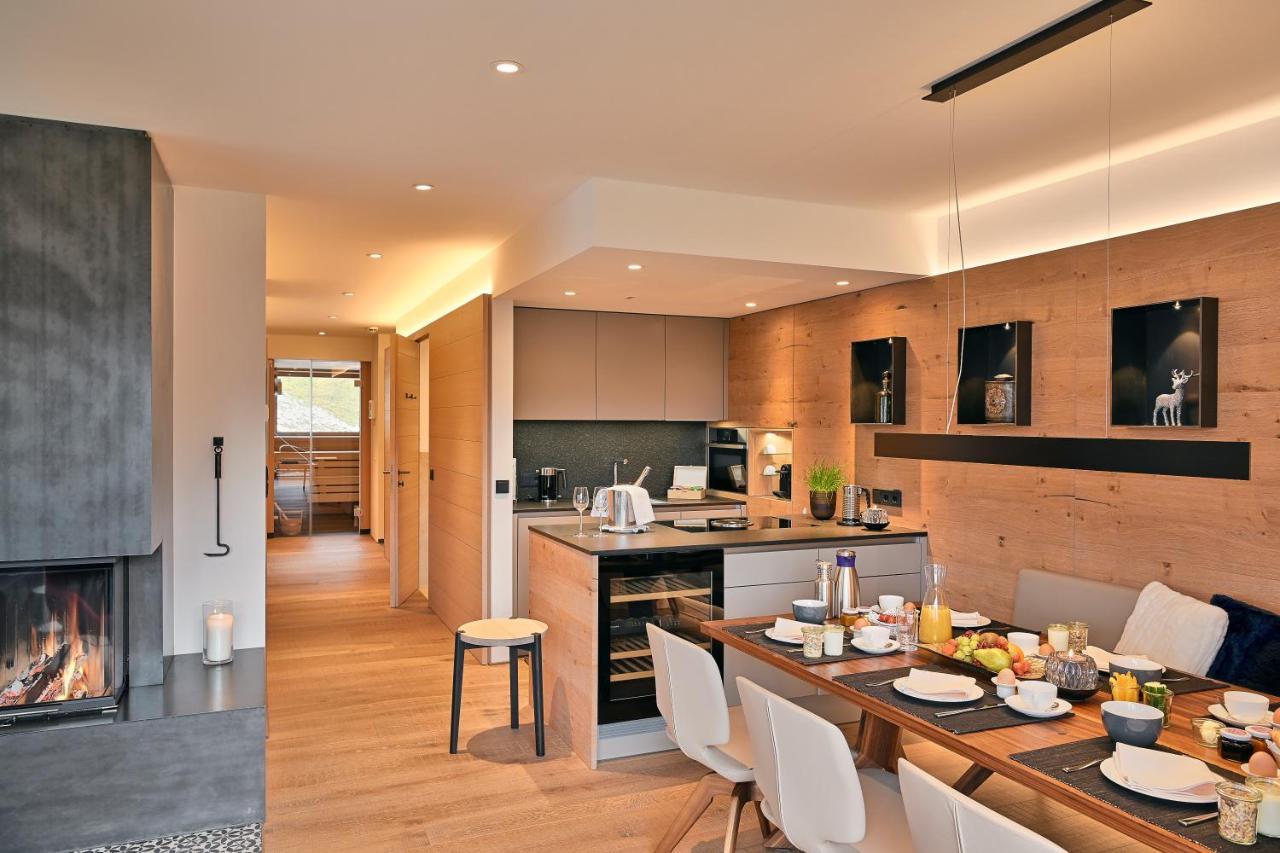 Chalet Hohe Welt - Luxury Apartments Лех ам Алберг Екстериор снимка