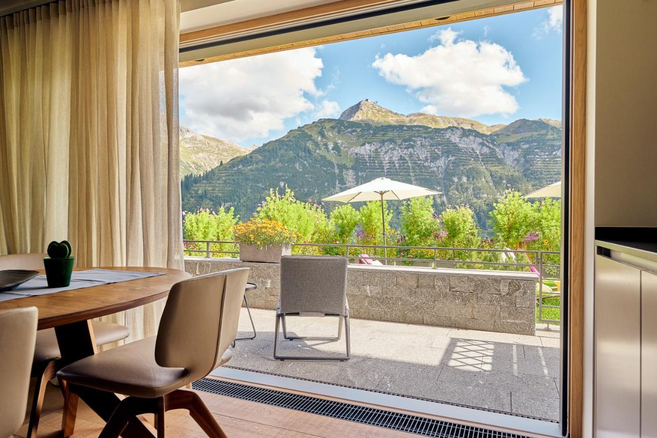 Chalet Hohe Welt - Luxury Apartments Лех ам Алберг Екстериор снимка