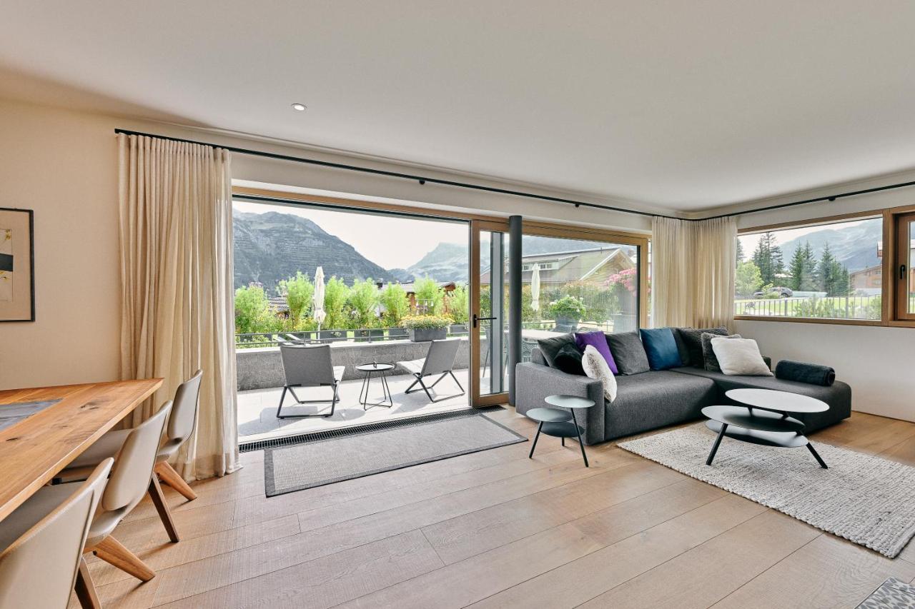 Chalet Hohe Welt - Luxury Apartments Лех ам Алберг Екстериор снимка