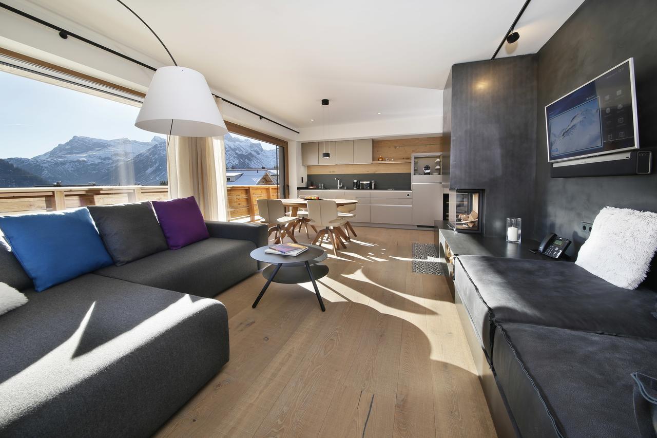 Chalet Hohe Welt - Luxury Apartments Лех ам Алберг Екстериор снимка