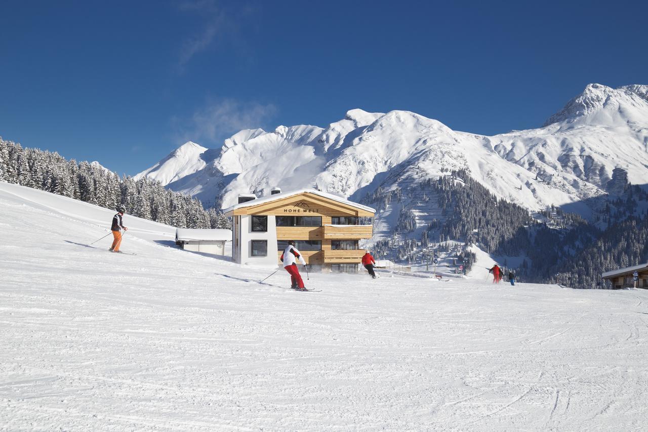 Chalet Hohe Welt - Luxury Apartments Лех ам Алберг Екстериор снимка