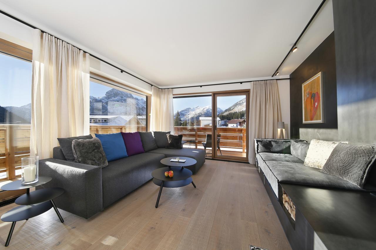 Chalet Hohe Welt - Luxury Apartments Лех ам Алберг Екстериор снимка
