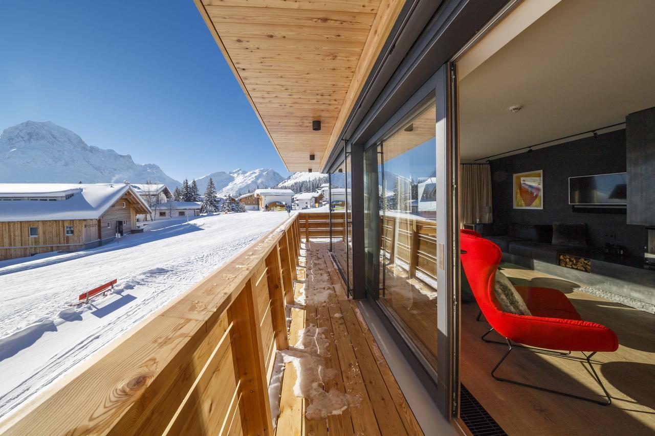 Chalet Hohe Welt - Luxury Apartments Лех ам Алберг Екстериор снимка