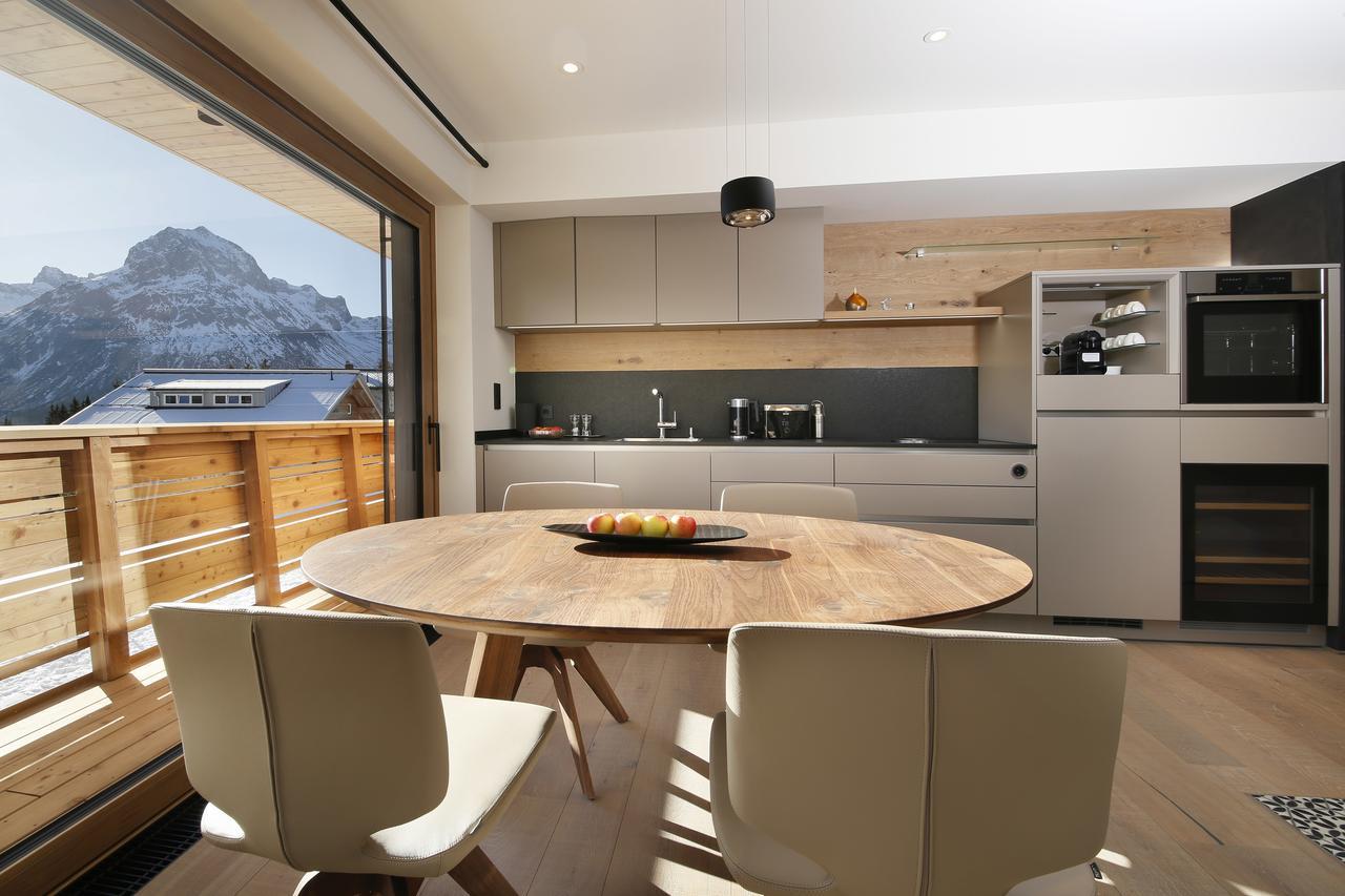 Chalet Hohe Welt - Luxury Apartments Лех ам Алберг Екстериор снимка